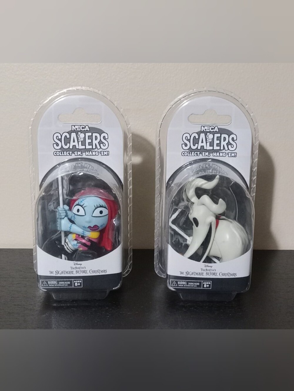 NECA Scalers The Nightmare Before Christmas Sally & Zero Set